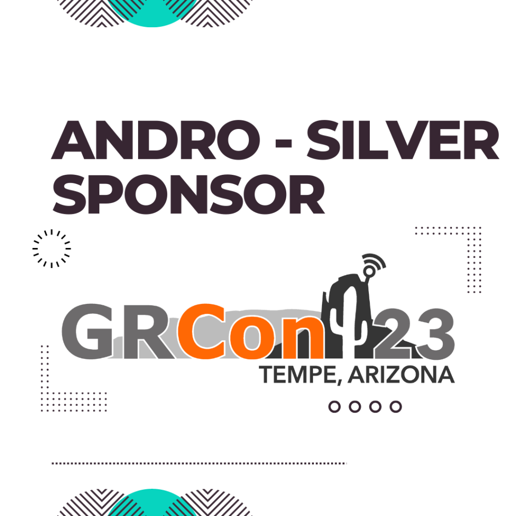 ANDRO Supports the GNU Radio Conference as a Silver Sponsor