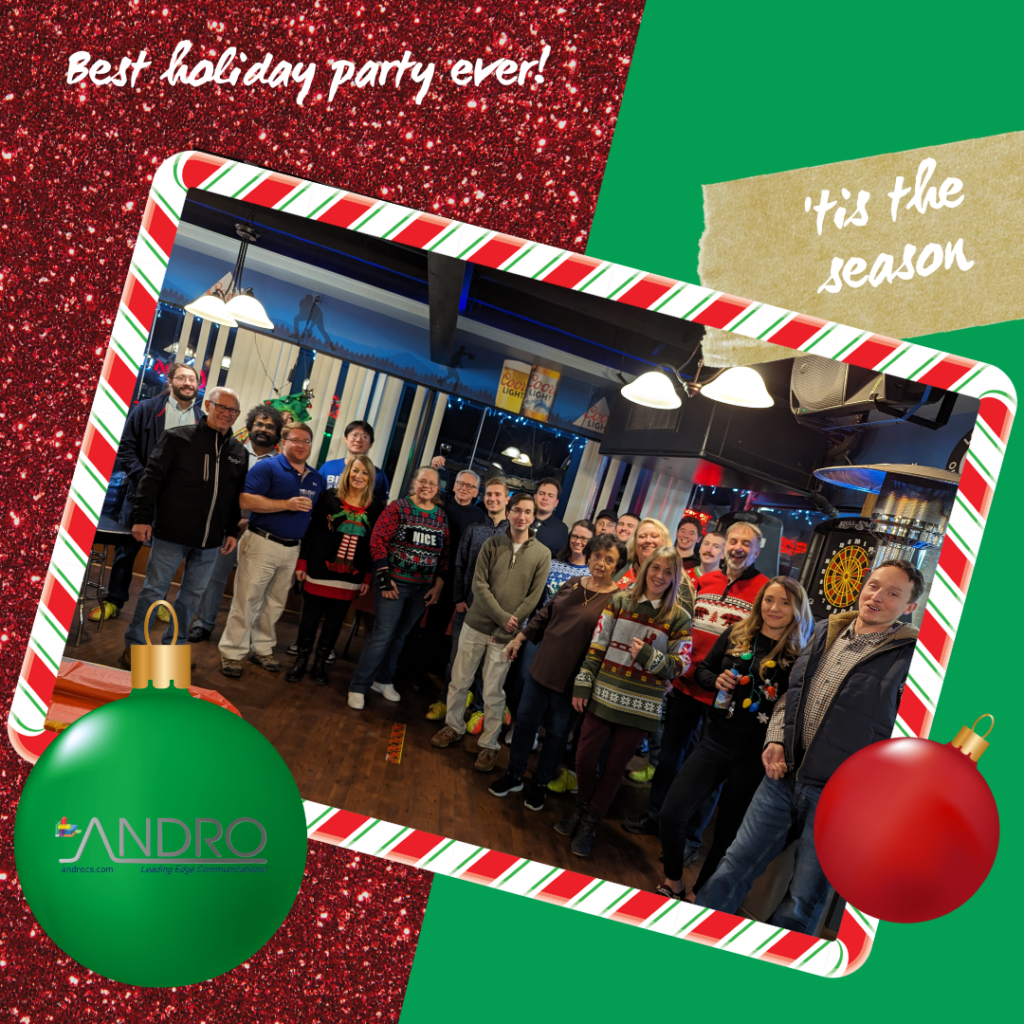 Happy Holidays from ANDRO!