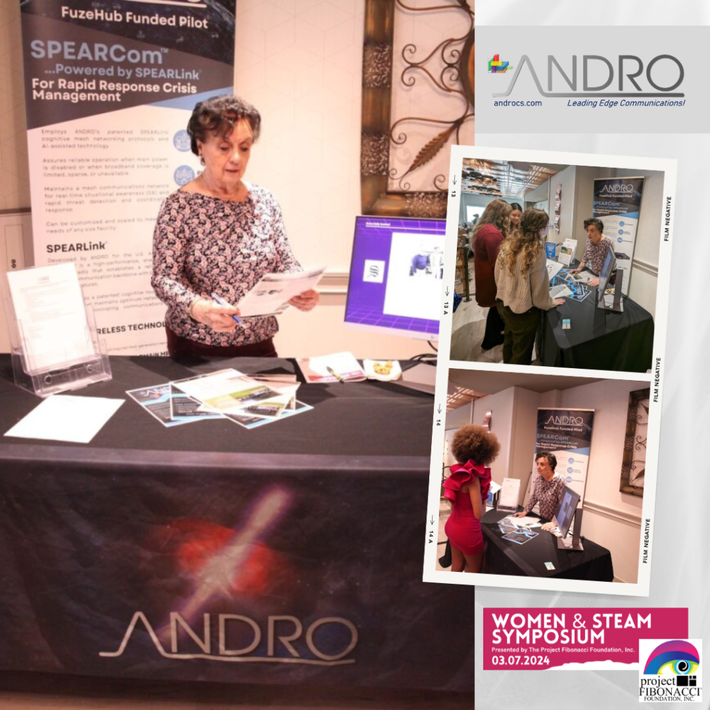 ANDRO Sponsors and Exhibits at Women & STEAM Symposium