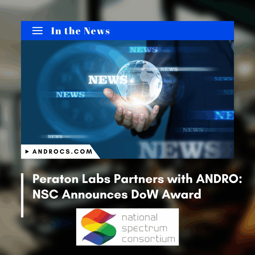 NSC Announces DoW Award to Peraton Labs as First Project Funded under New Spectrum Sharing Demonstration Program